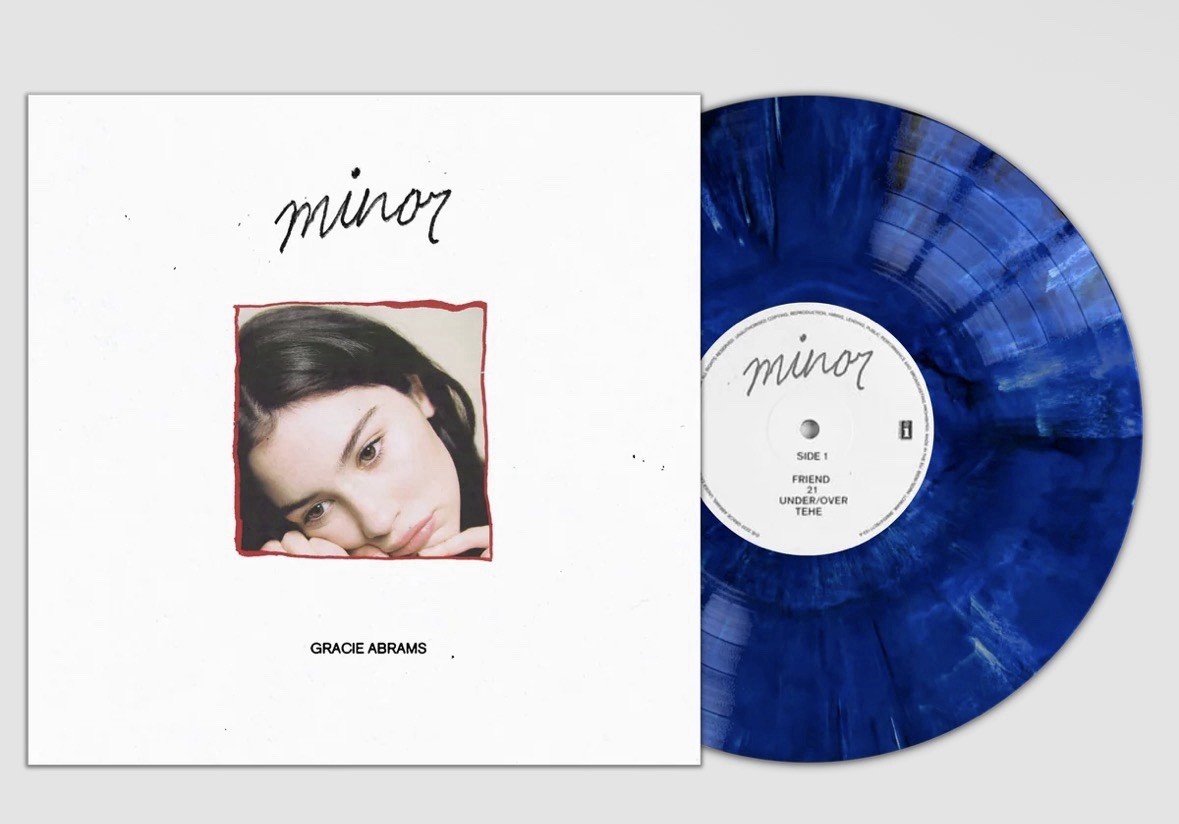 Gracie Abrams - Minor Blue Converse Vertigo Vinyl Lp Presale 10/09