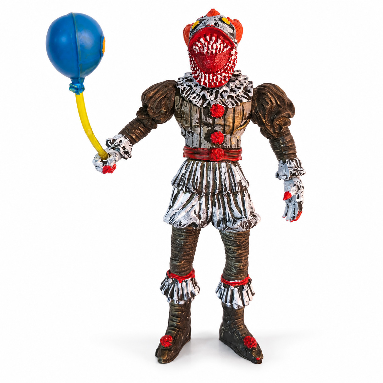 Pennywise IT Il Clown Figura 8” Messico Made In Mexico Bootleg Horror Giocattolo