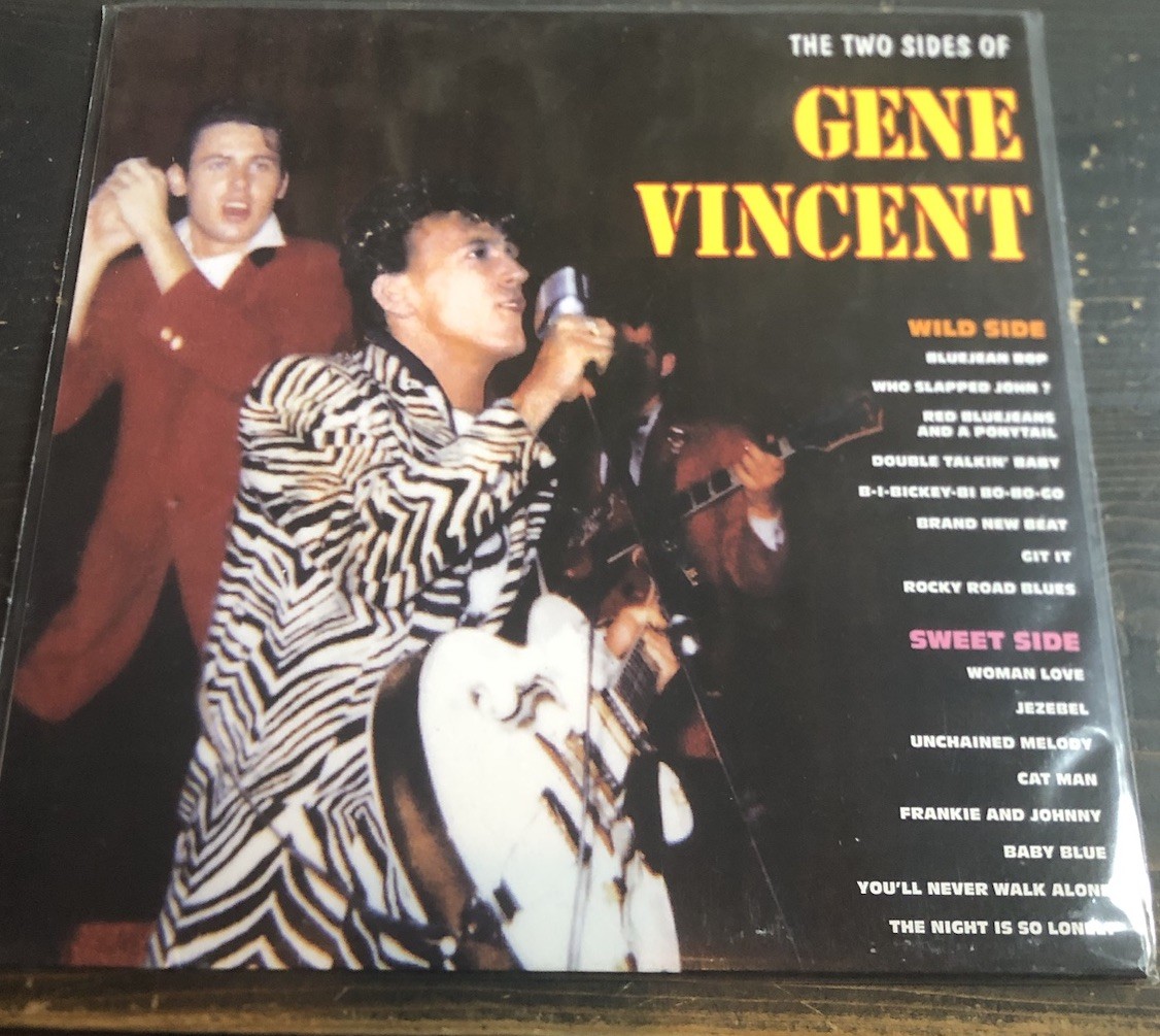 Gene Vincent The Two Sides Of Gene Vincent Lp Vinyl Neuf