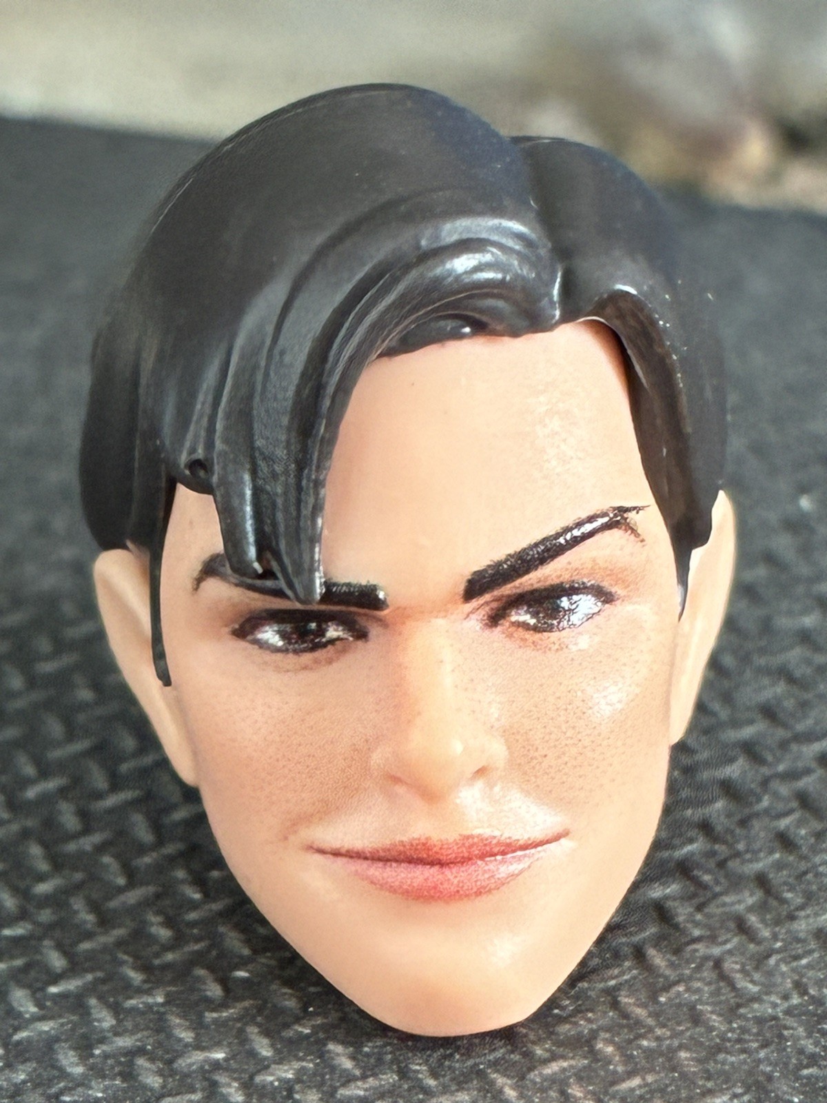 Marvel Legends capelli castani/neri testa maschile kitbash foraggio pezzi di ricambio lotto xmen