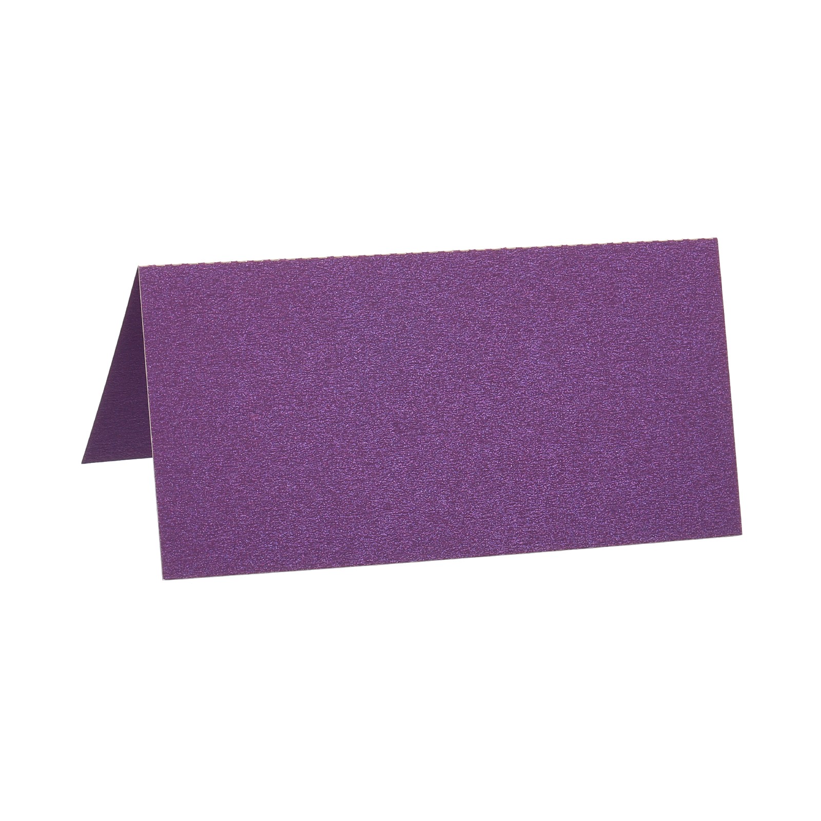 Table Name Place Cards,50Pcs Favor Decor Foldable Blank Card, Purple