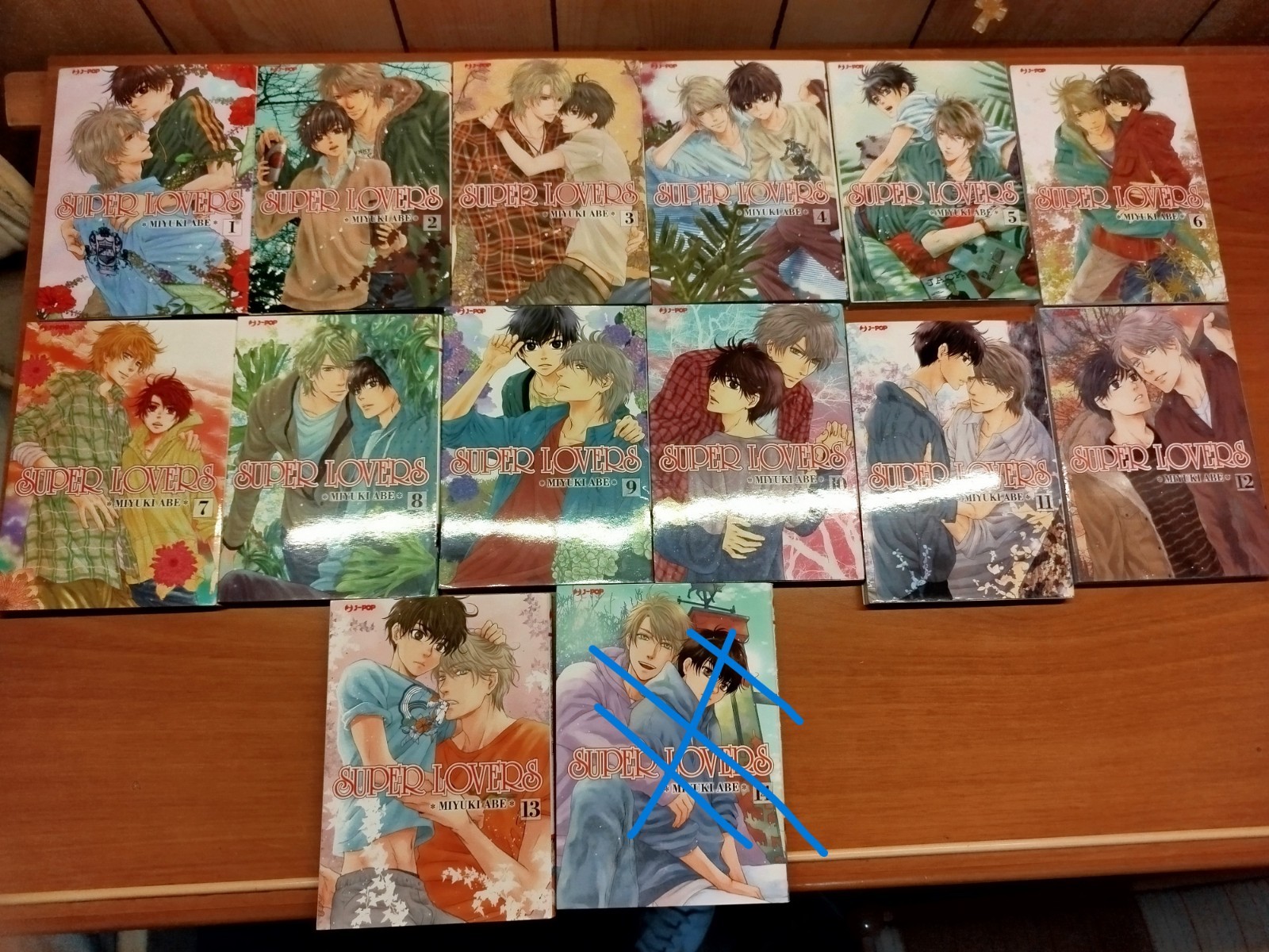 SUPER LOVERS 1/13 Serie in corso – di Miyuki Abe – J-Pop COME NUOVI