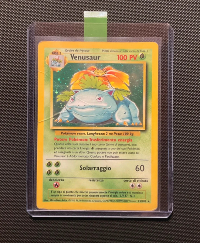 Venusaur 15/102 set base LeGGeRe