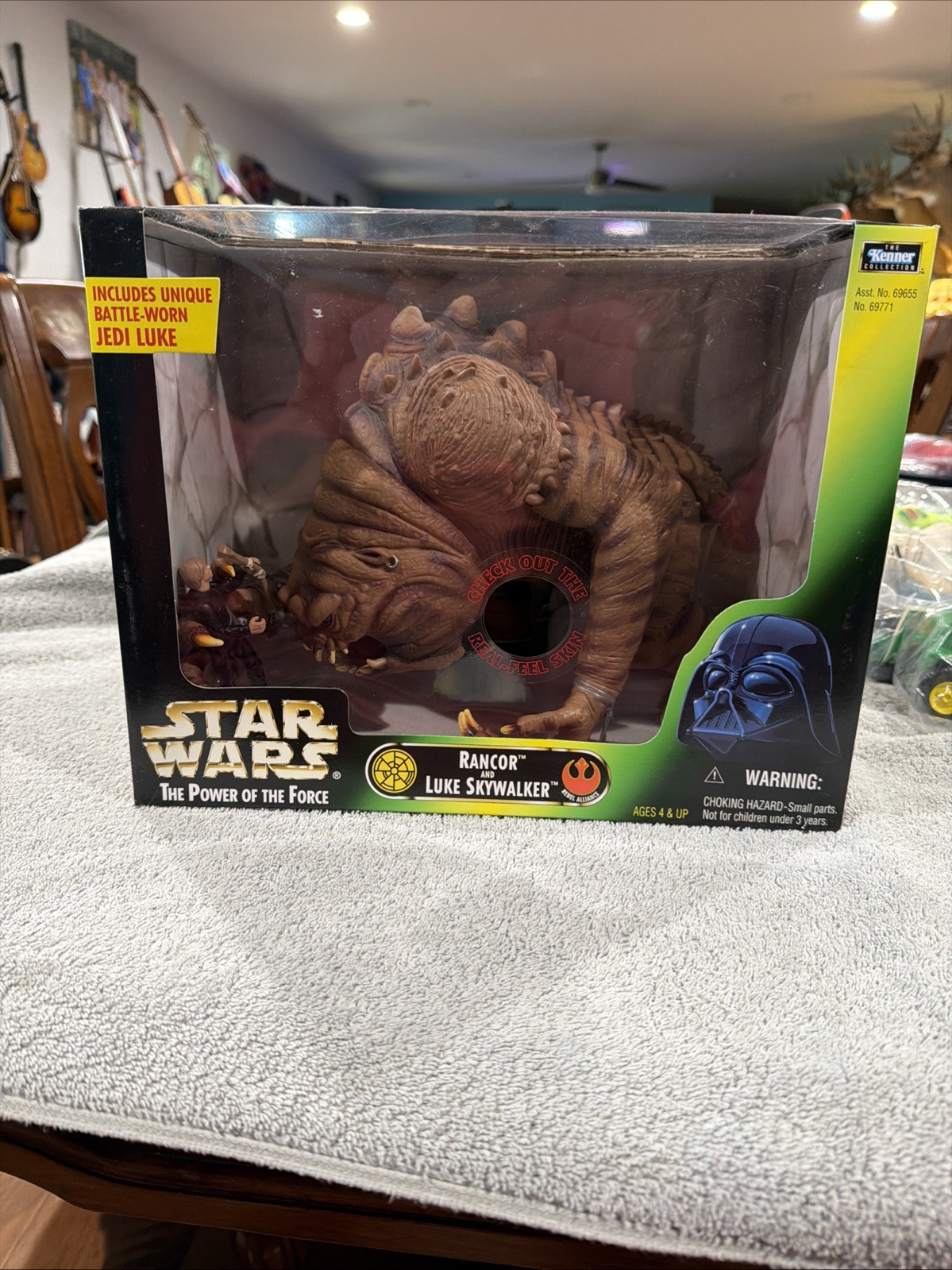Kenner Star Wars Modellino Rancor e Luke Skywalker