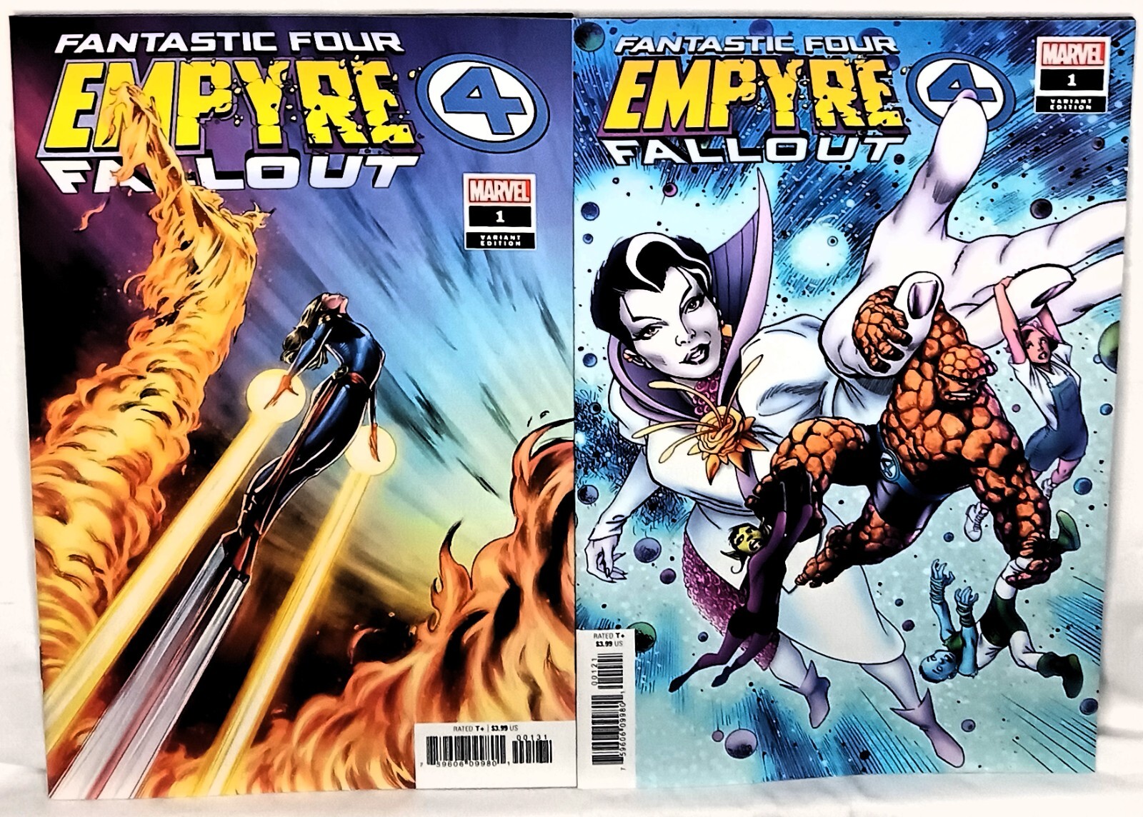 EMPYRE FALLOUT Fantastic Four #1 | Copertine Varianti | Marvel Comics