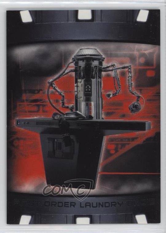 Star Wars: Gli Ultimi Jedi Serie II Rosso 2018/99 Primo Ordine Droide Lavanderia 0ad