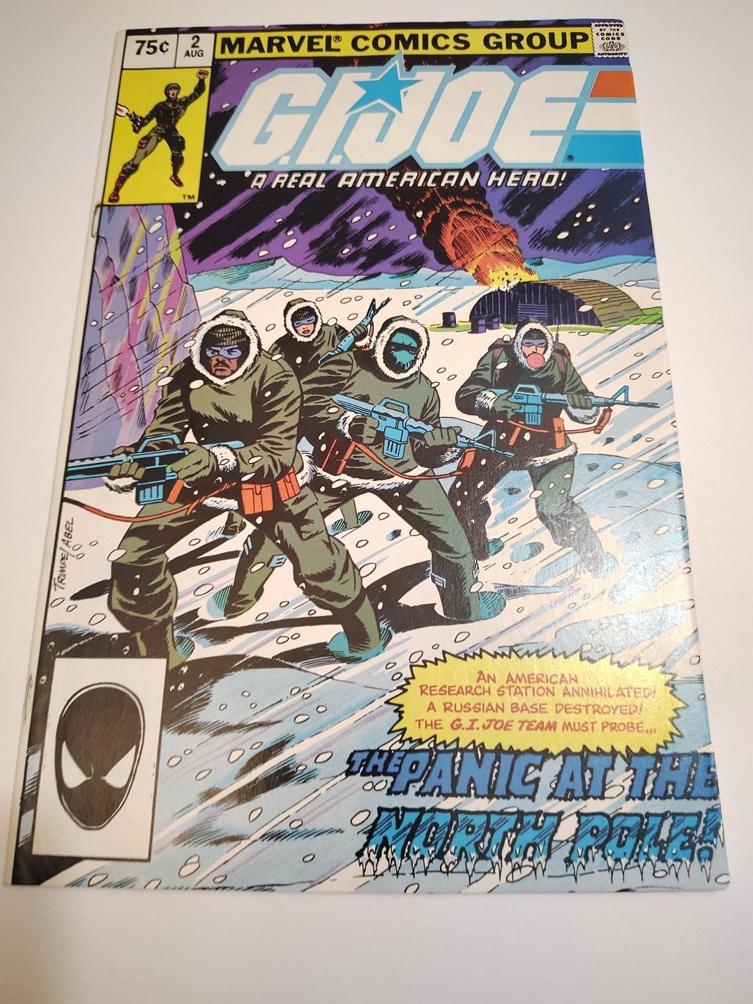 G.I. Joe Un Vero Eroe Americano #2 1982 Seconda Stampa Marvel 1° Kwinn