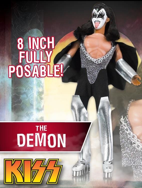 Kiss Series 1 Retro Figura 8": Il Demone