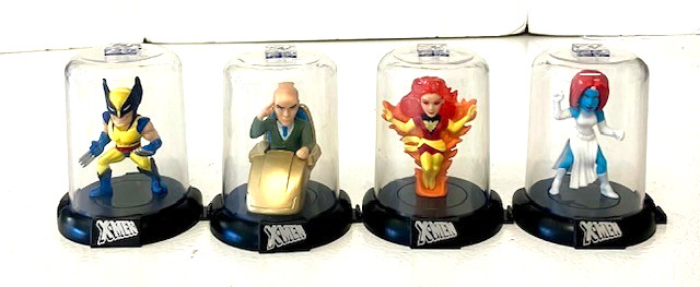 Marvel Domez X-Men lotto di 4 Phoenix Wolverine mistica e professore