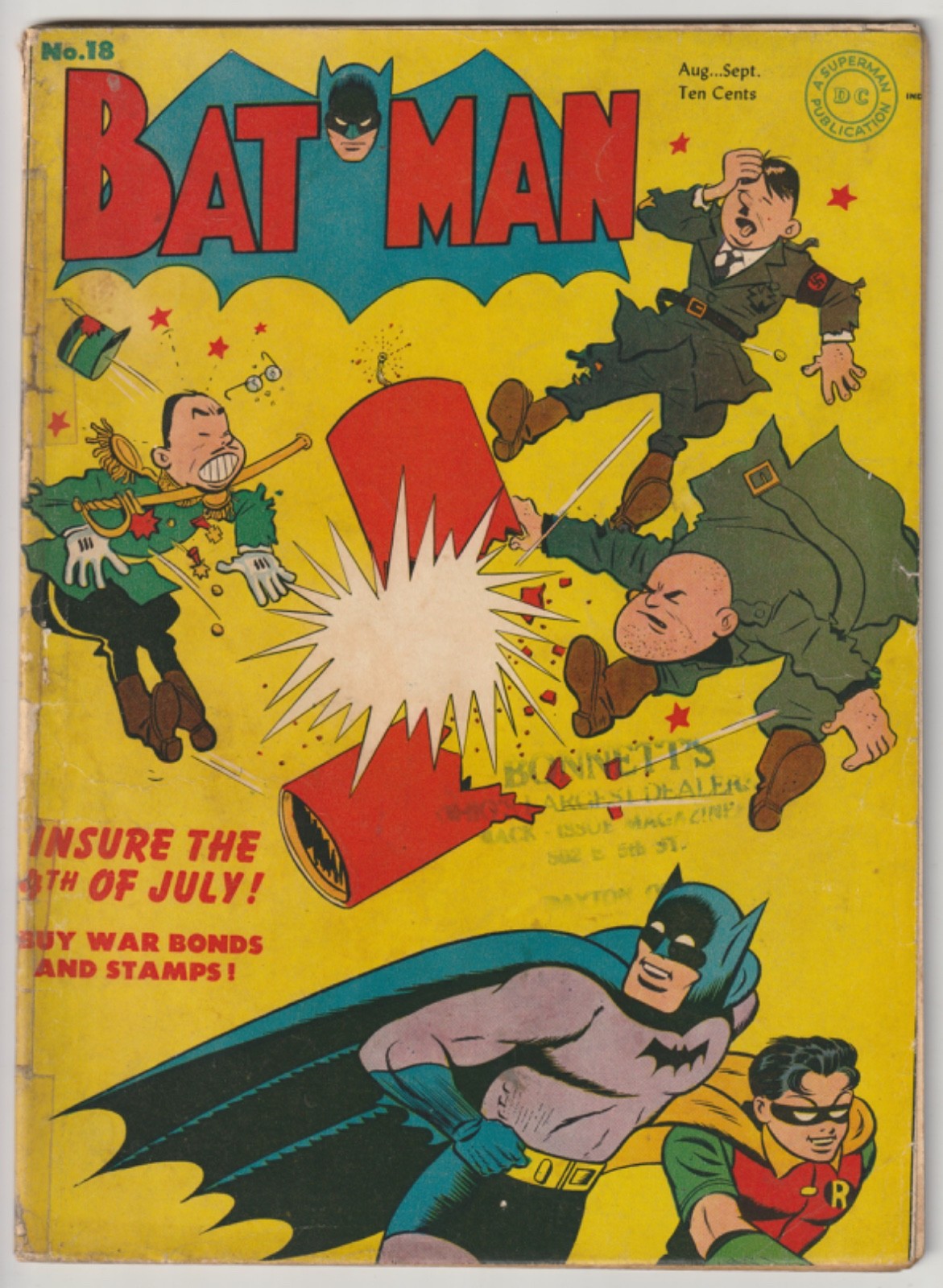 Batman #18   (DC 1943)  G/VG