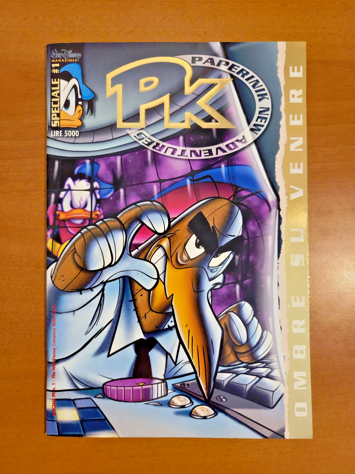 Pk Speciale #1 variant - edizione limitata Expocartoon 1996 [Paperinik, PKNA]