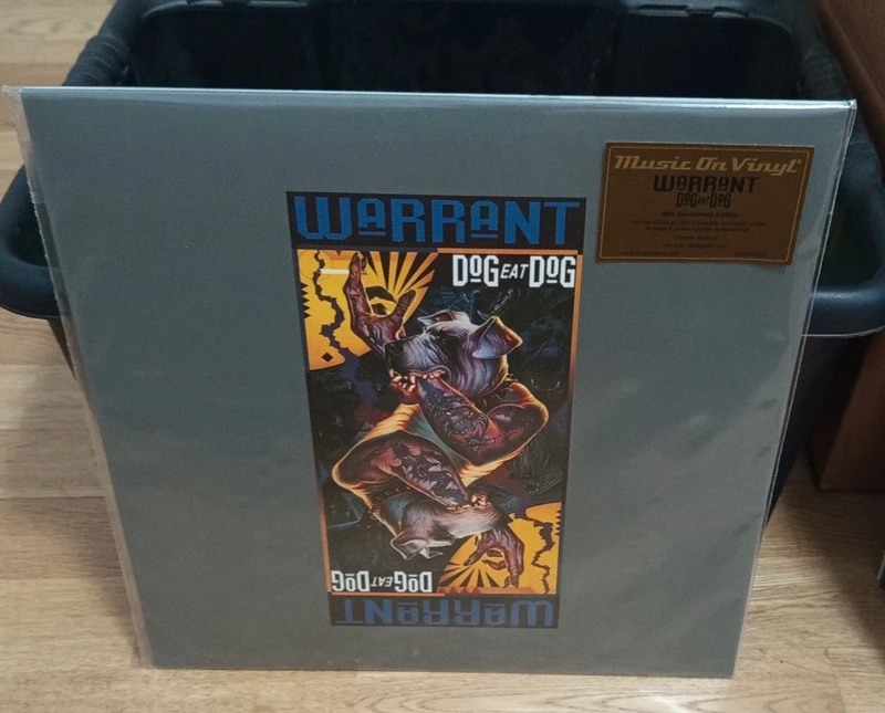 Vinilo Warrant Dog Eat Dog