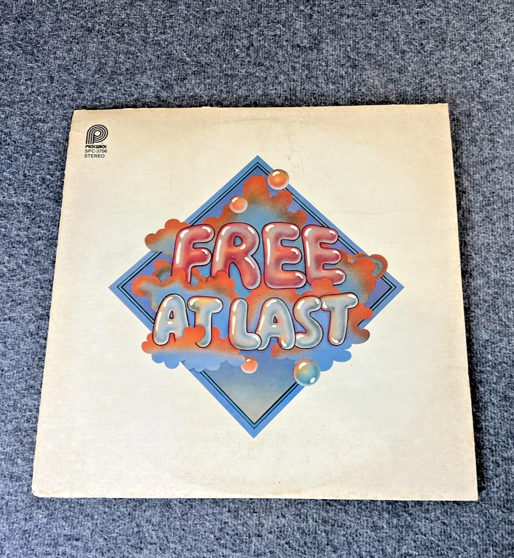 Free - Free At Last Vinyl LP 1972 Pickwick Records Original Vintage Album