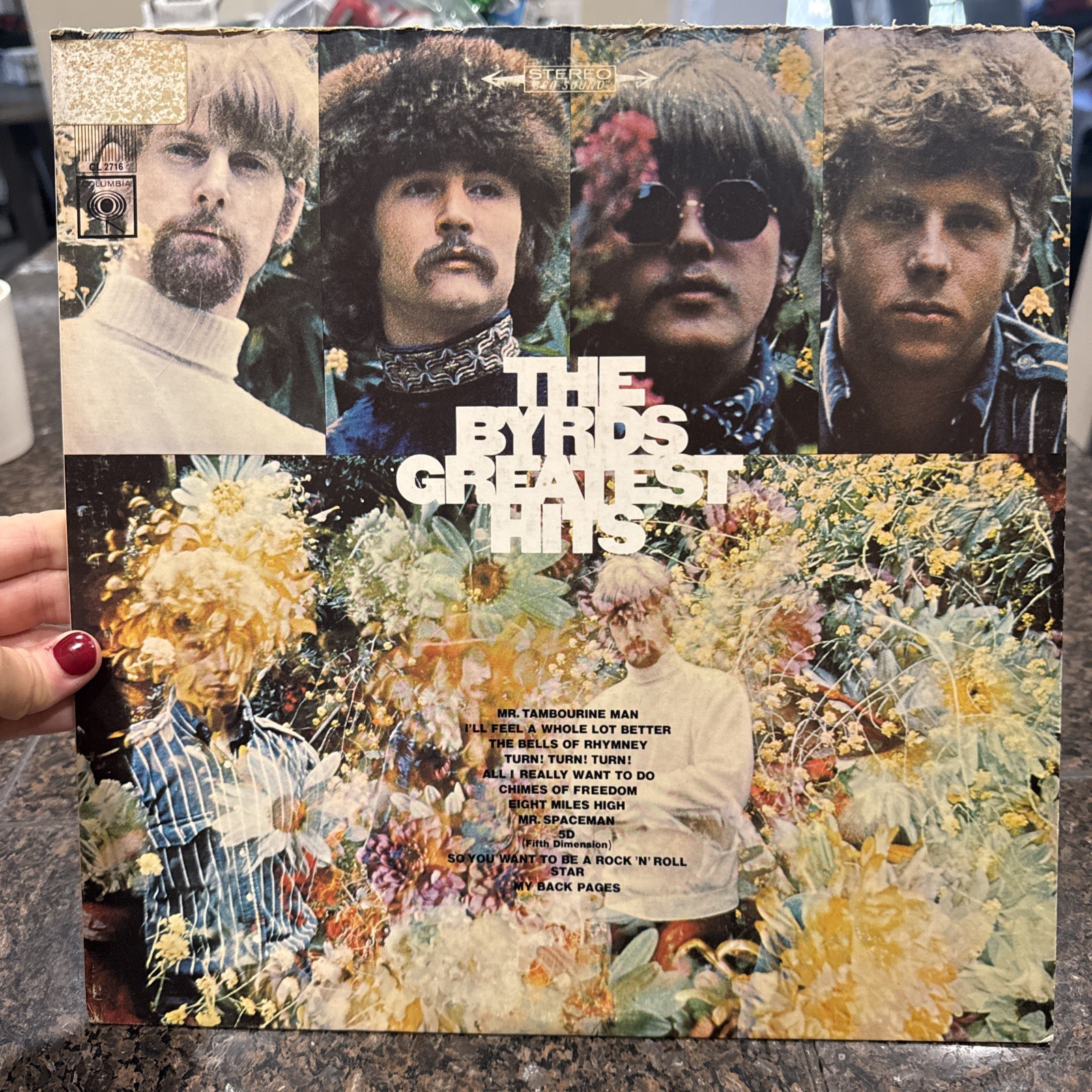 The Byrds Greatest Hits 1967 Columbia Records FIRST PRESSING CL 2716 Plays EX+