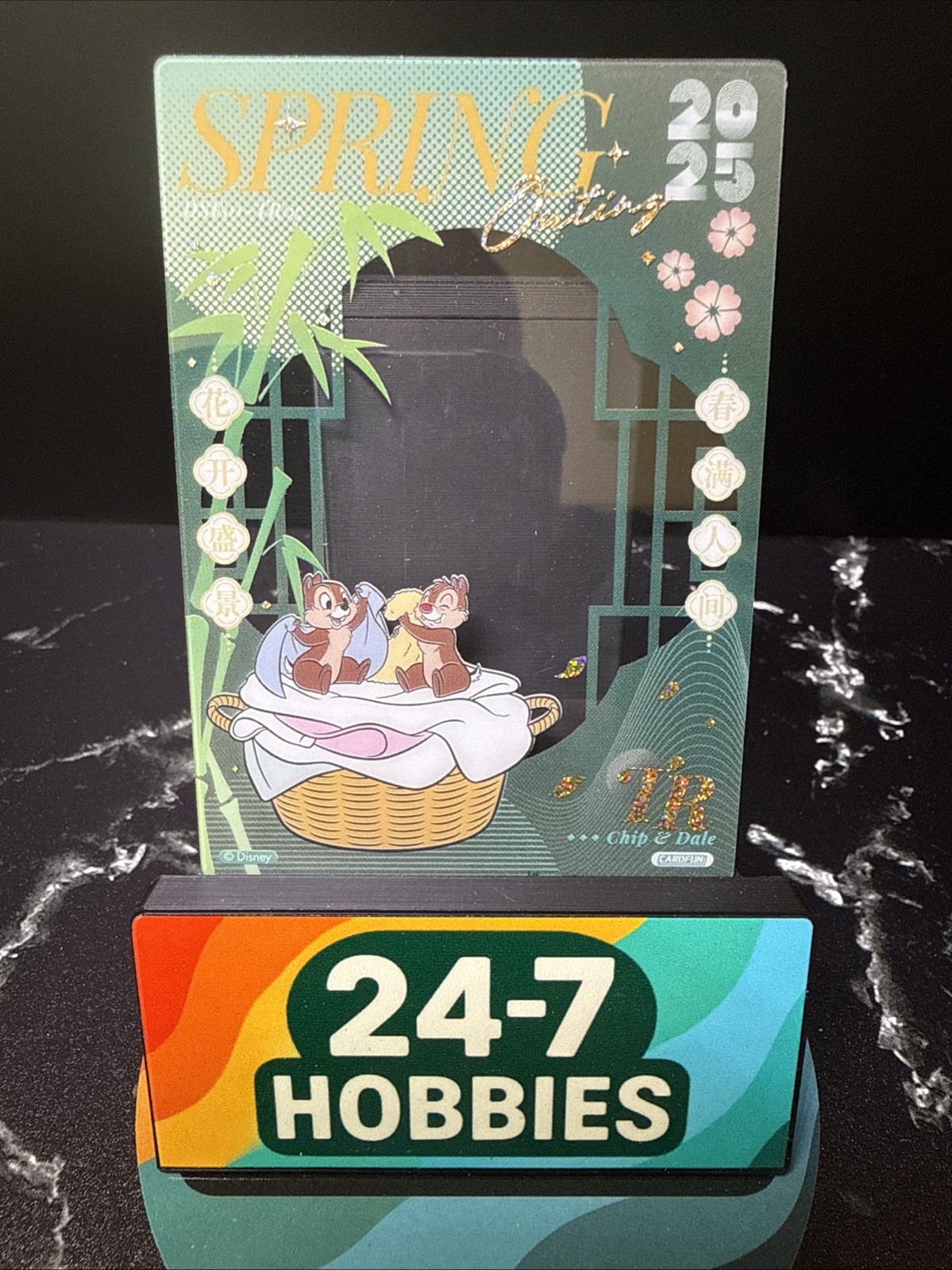 Card Fun - Disney - Chip N Dale - Carta Acetato da Collezione - Chip N Dale
