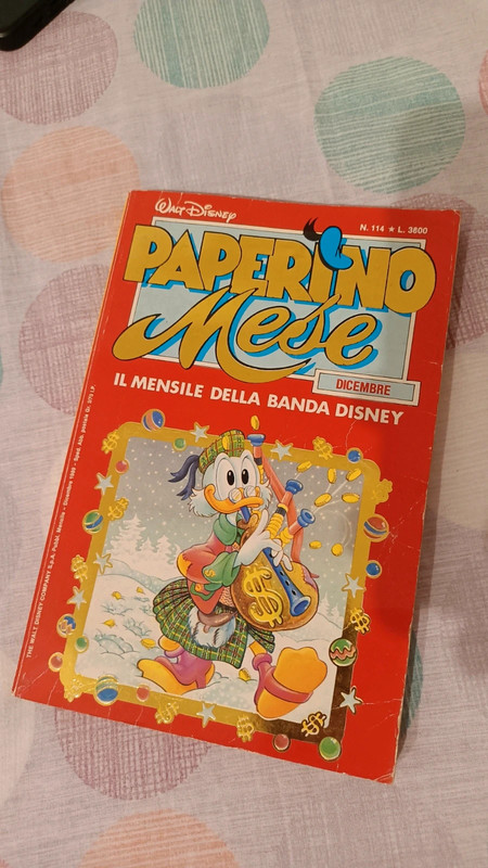 Paperino Mese 114 dicembre 1989 Arnoldo Mondadori Editore