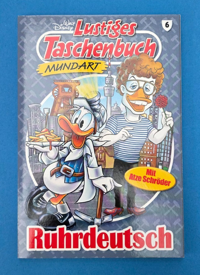 Divertente libro tascabile LTB mundart 6 Ruhrdeutsch con Atze Schröder... Condizione: NUOVO