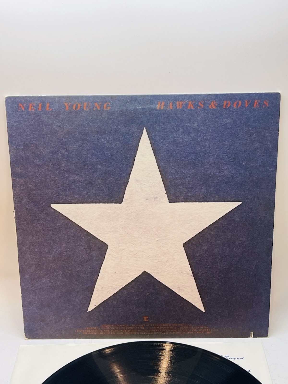 Neil Young - Hawks & Doves Original 1980 1st Press LP Reprise HS 2297 VG+