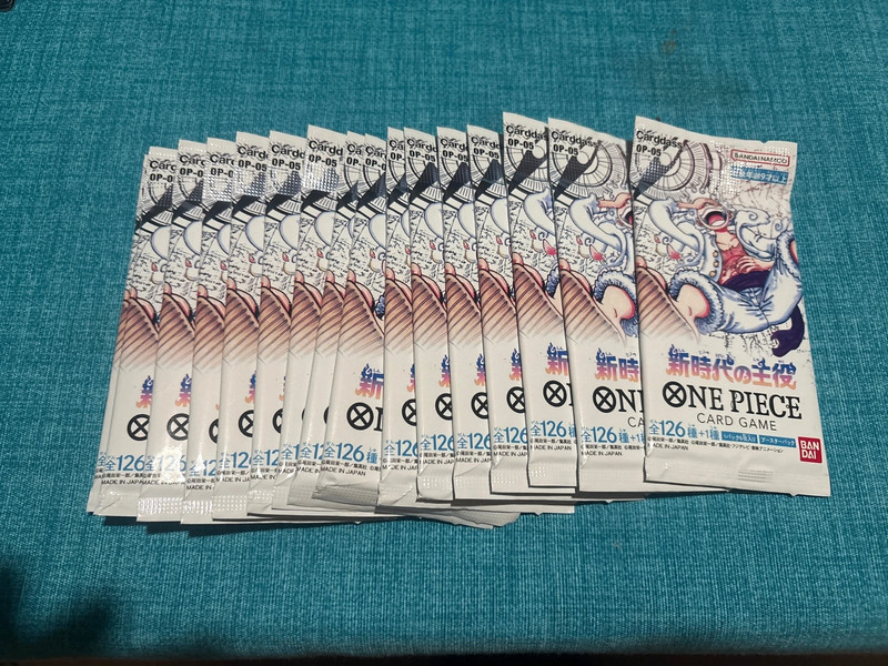 One piece booster op05 jap sealed