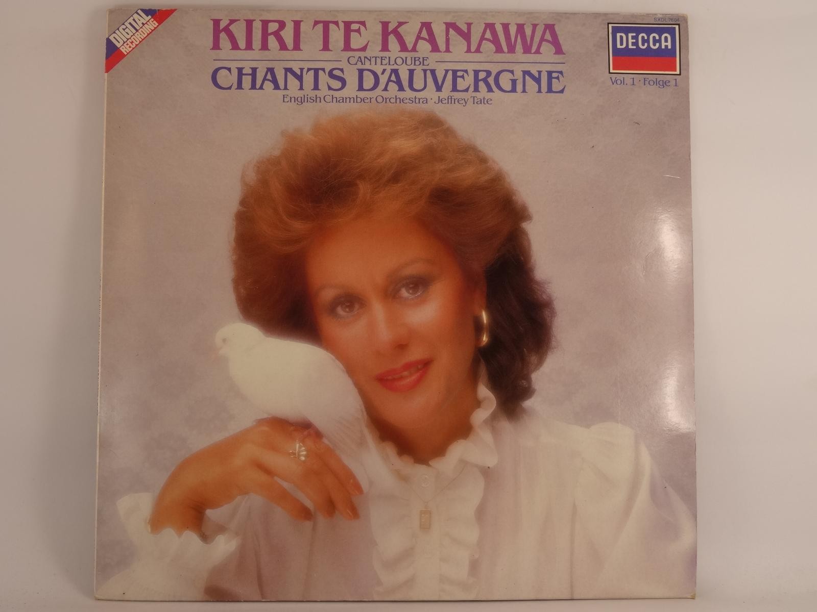 KANAWA,KIRI TE CHANTS d'AUVERGNE (A) LP DECCA