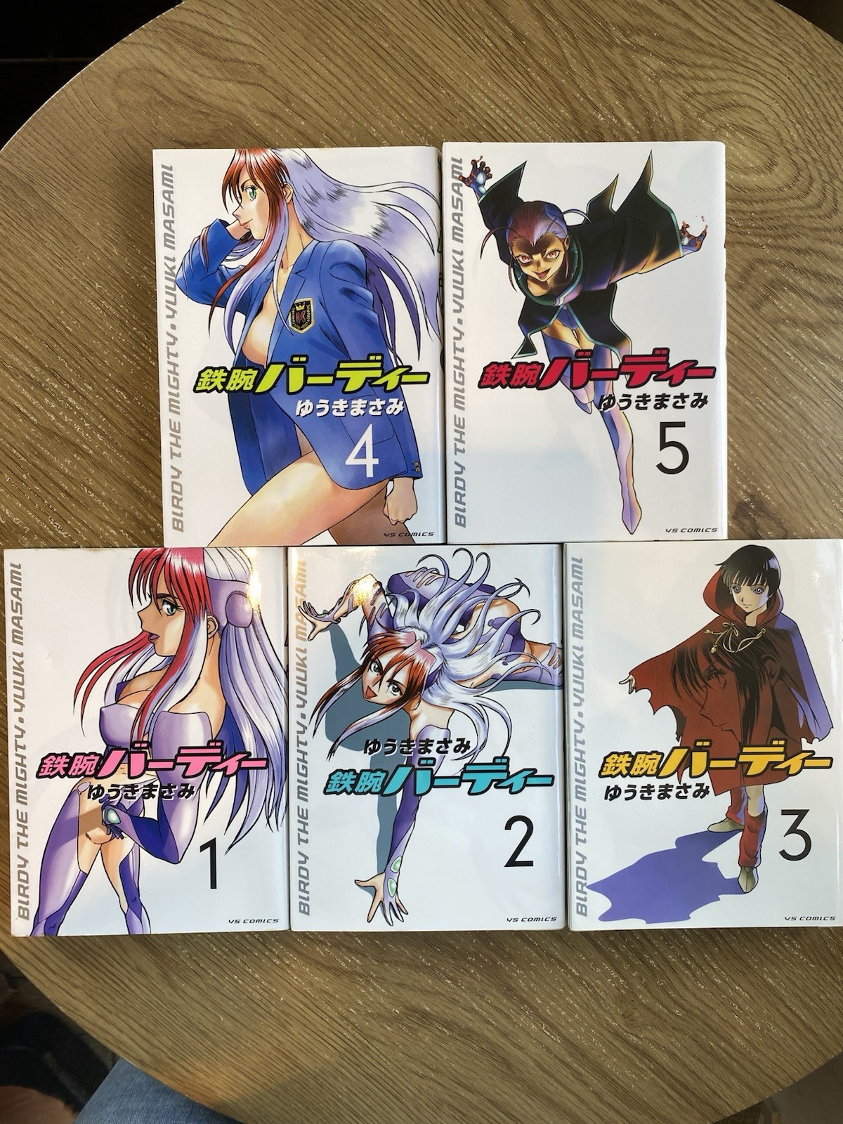 【1a stampa】Birdy the Mighty Vol.1 2 3 4 5 / lotto 5 set / MANGA COMIC...