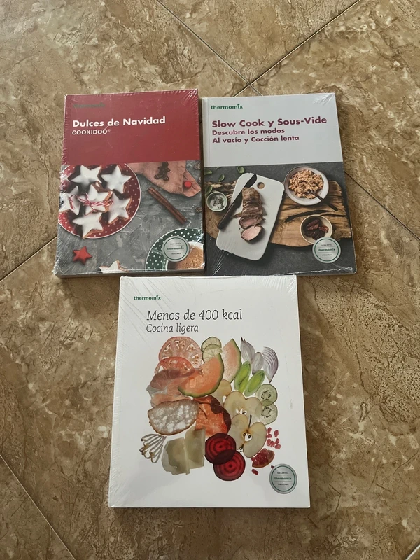 Pack tres libros thermomix