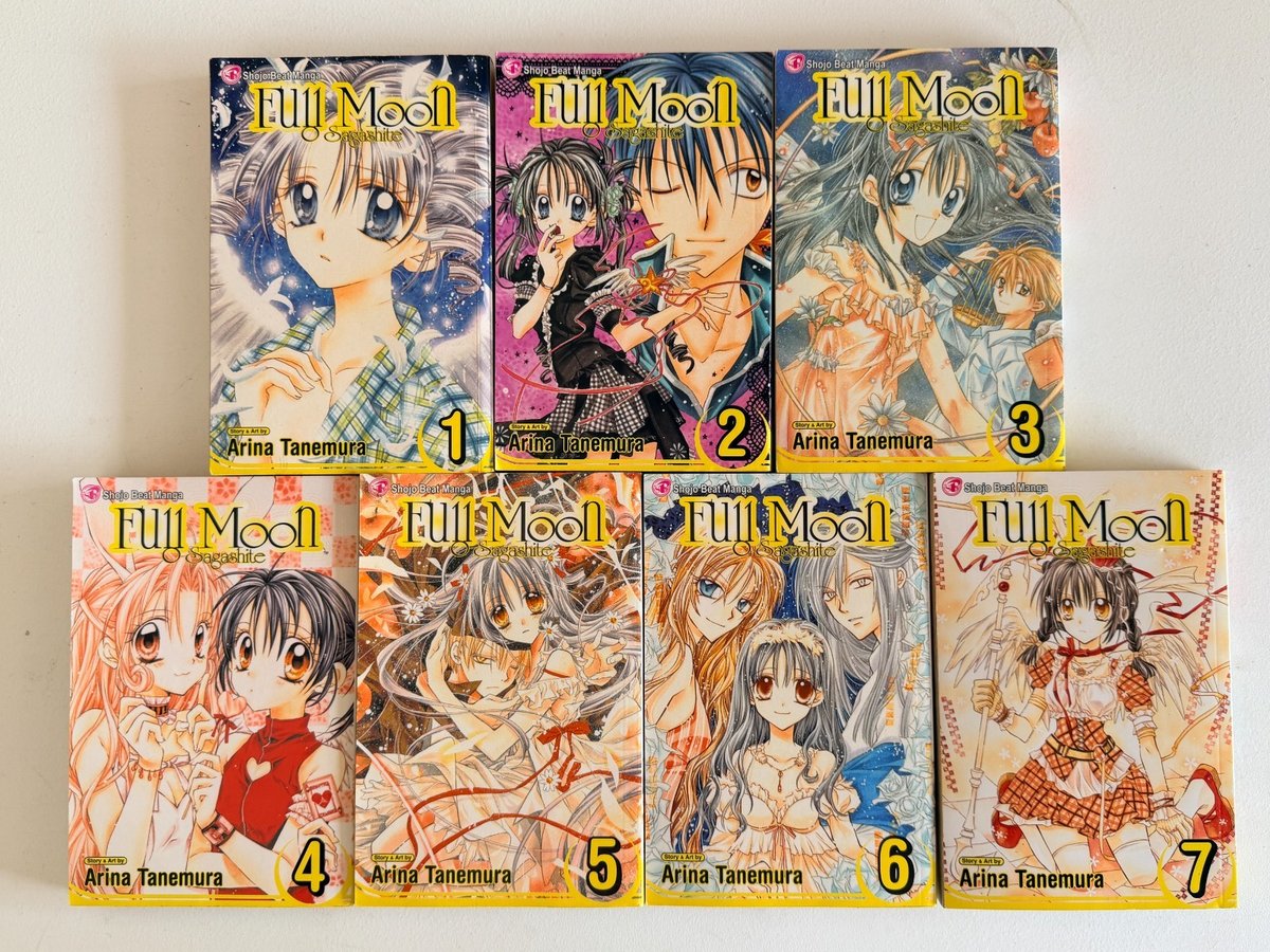 Full Moon O Sagashite Manga Vol 1-7 In Inglese Set Completo Viz Media Originale 