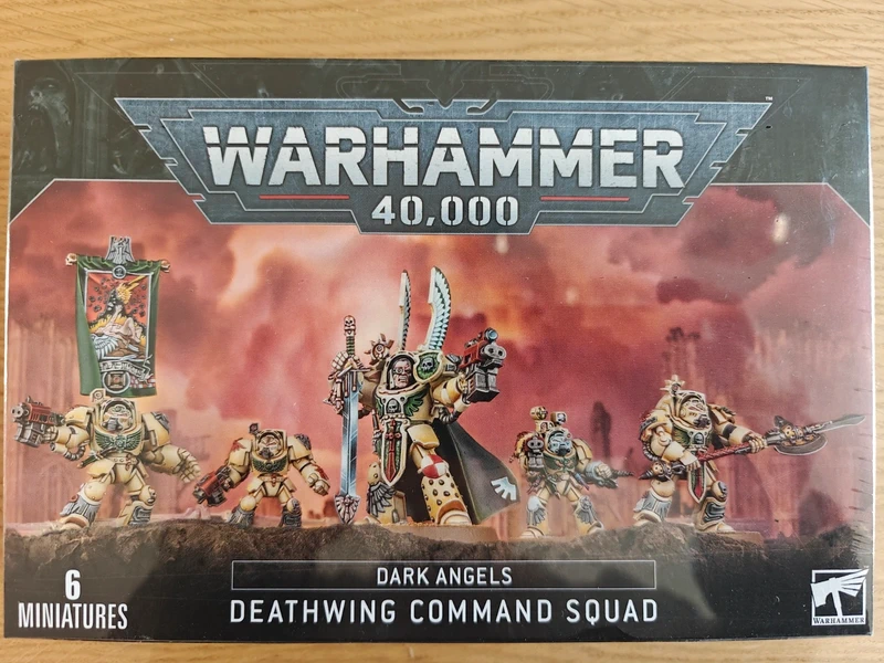 Escouade de commandement Deathwing scellé