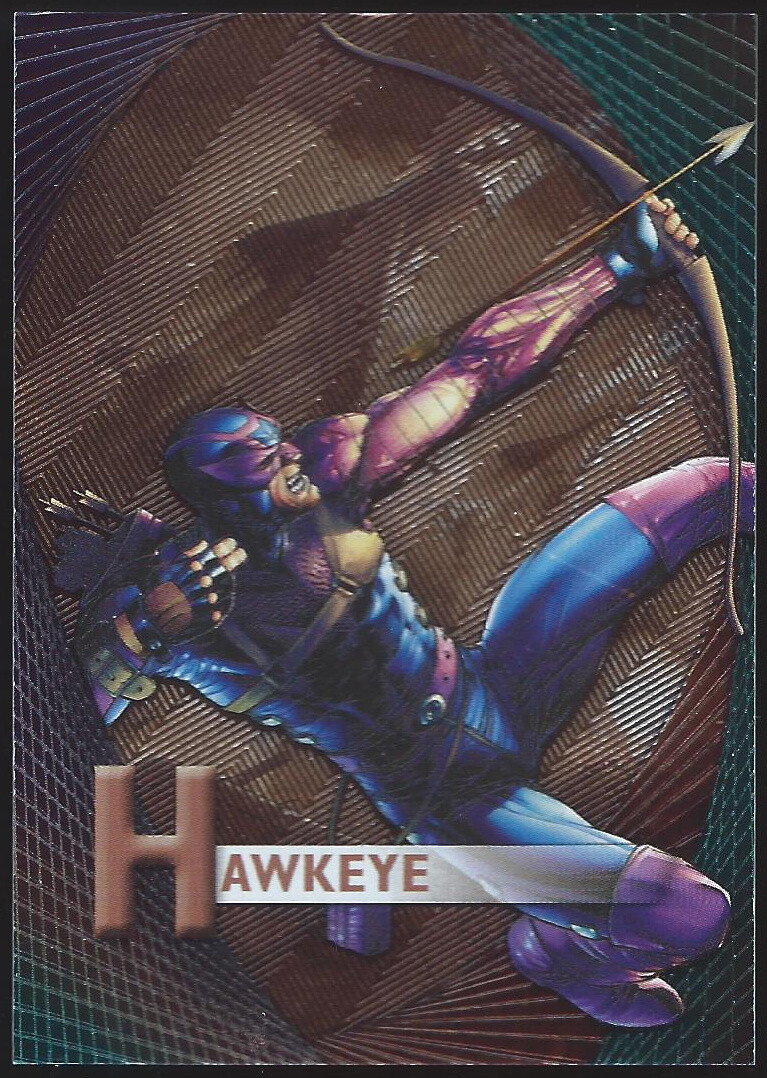 2012 Marvel Beginnings Series 2 PRIME MICROMOTION Foil inciso #M-21...HAWKEYE