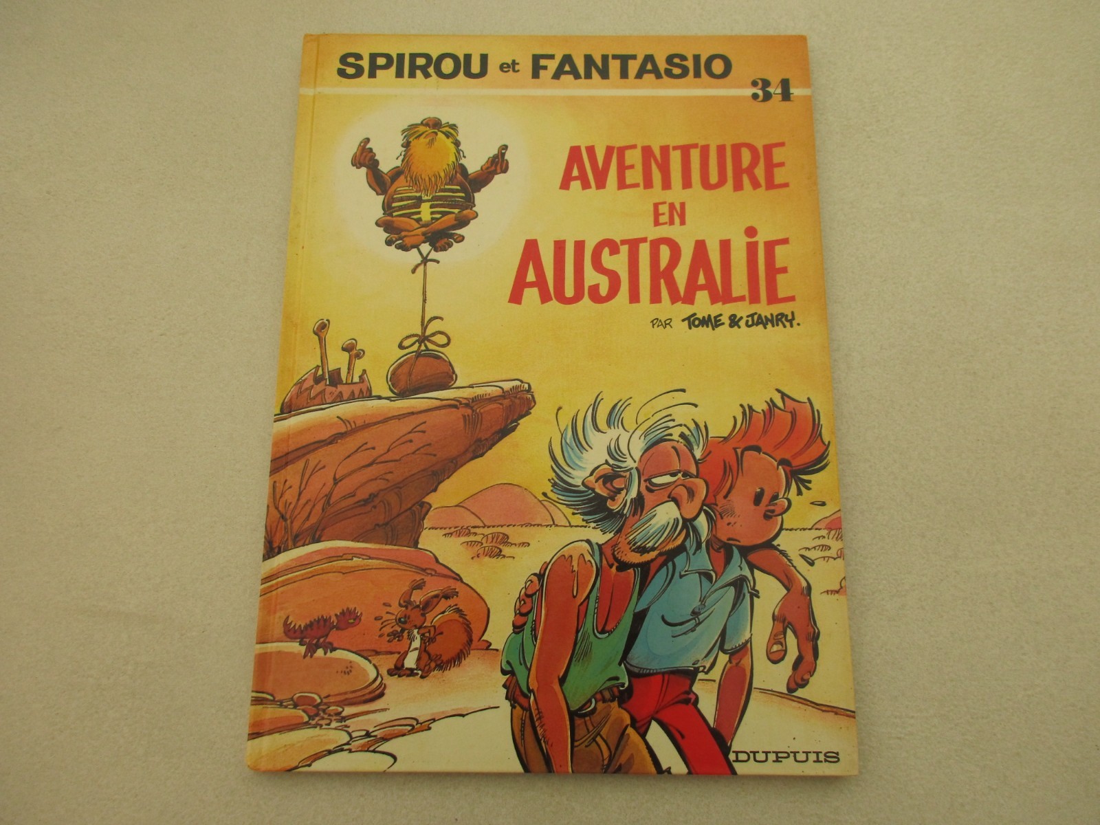 Spirou et Fantasio T 34 BE/TBE Aventure en Australie Edition Originale 1985