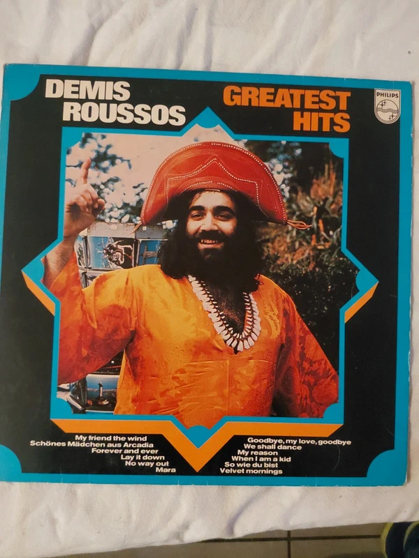 Demis Roussos – Greatest Hits – originele Philips LP – 1973/1974