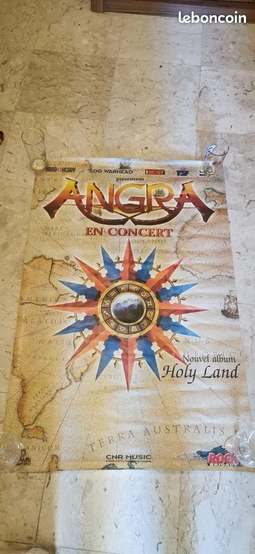 Affiche officielle Angra holy land