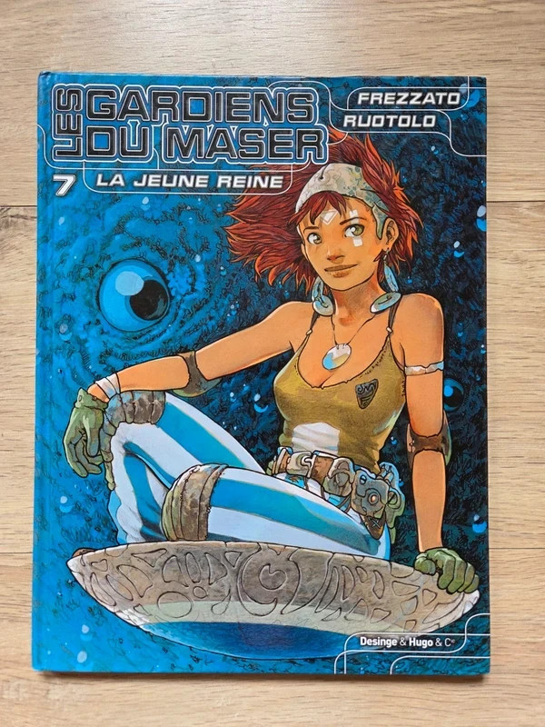 Les gardiens du Maser 7 : La jeune reine BD SF Massimiliano Frezzato Fabio Ruoto