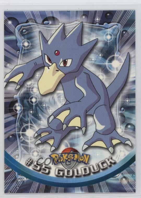 Golduck 3a stampa (logo Topps verde) #55 1999 06°