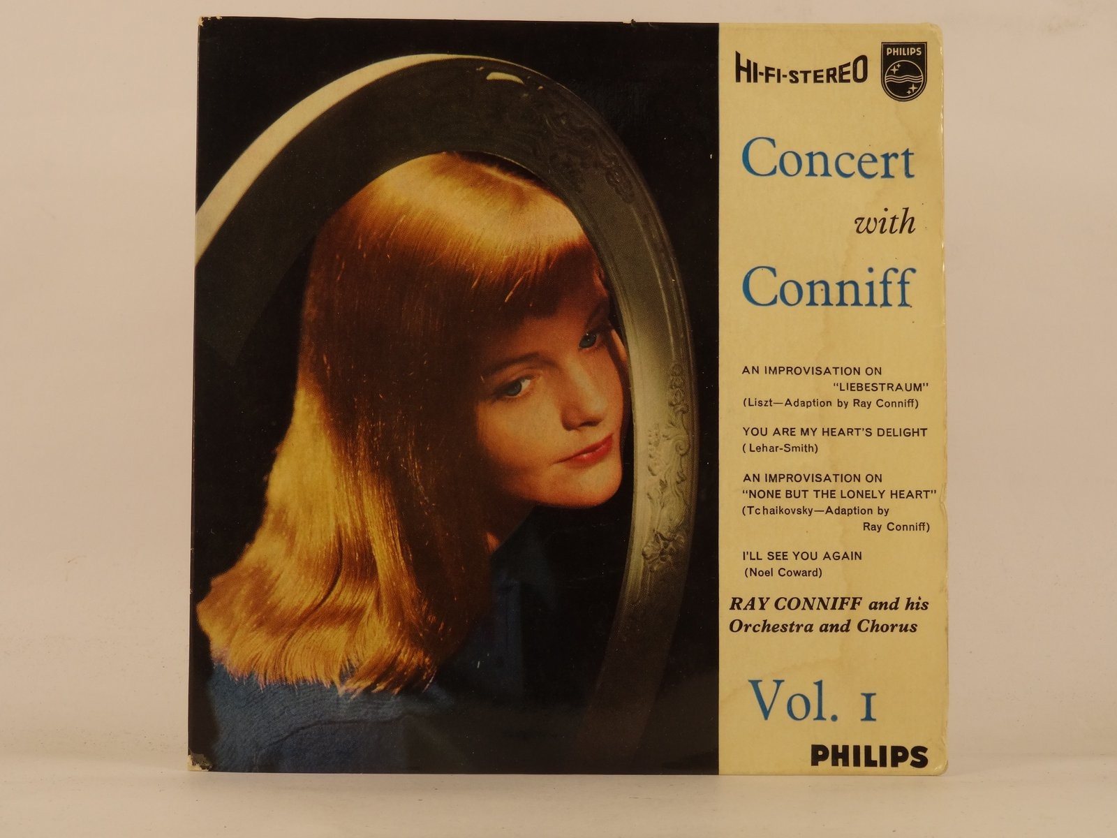 CONNIFF,RAY & HIS ORCHESTRA & CHORUS CONCERT WITH CONNIFF VOL 1 (137) 7" PHILIPS
