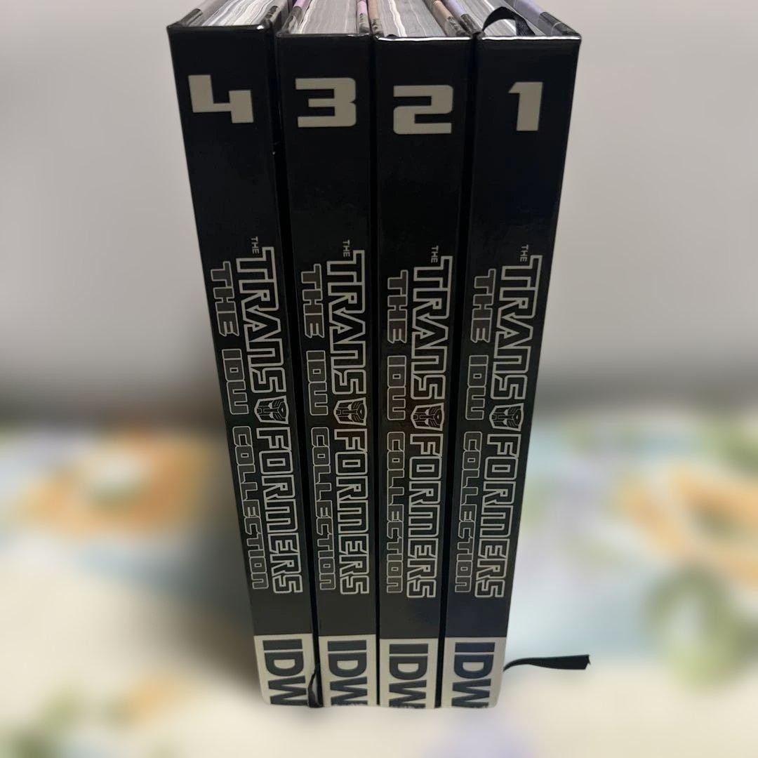 Transformers The IDW Collection Vol 1-4 copertina rigida set di 4 libri dal Giappone
