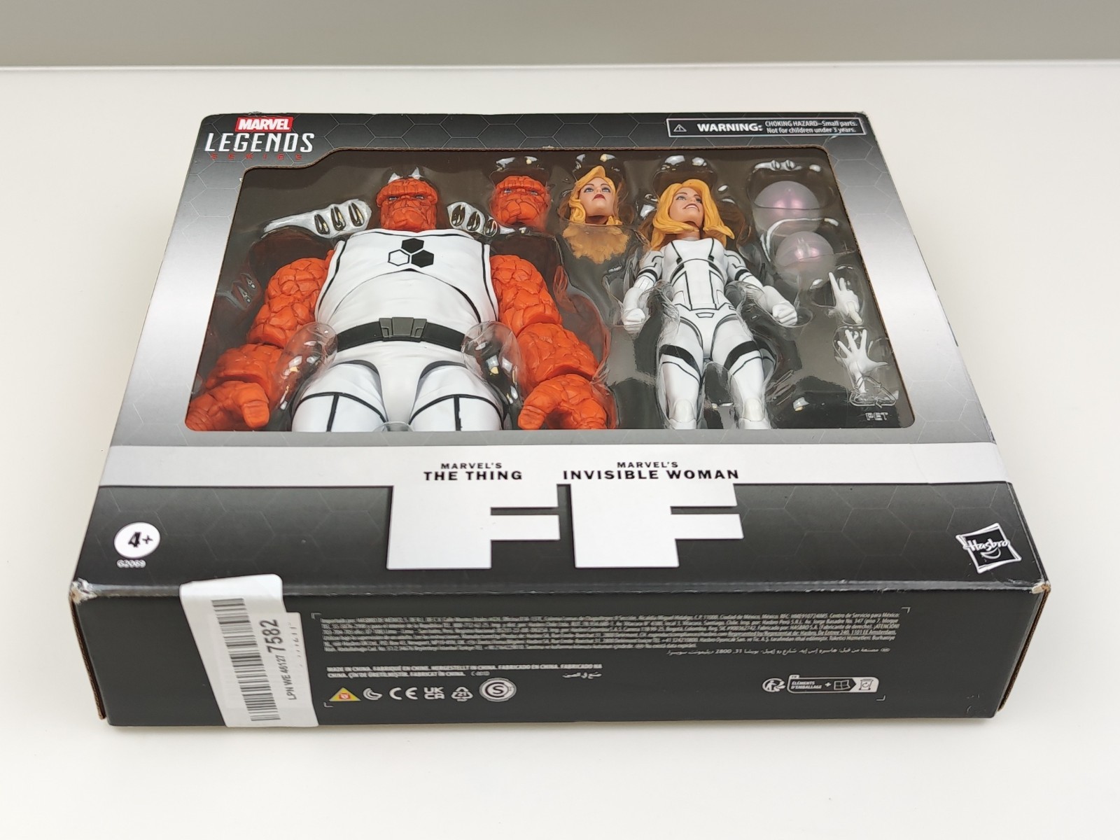 Marvel Legends Series Future Foundation Marvel's The Thing & Marvel's Invisible