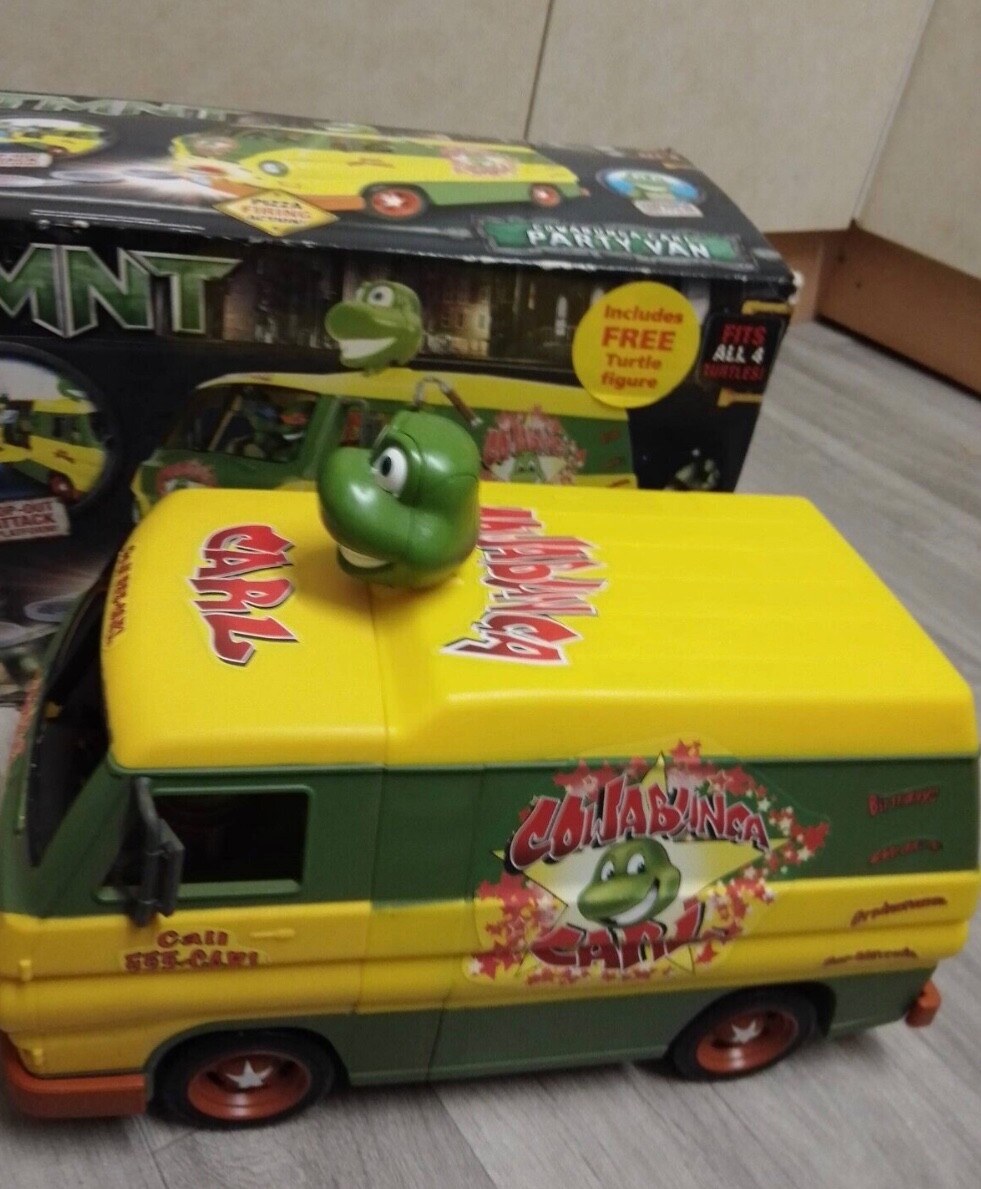 Teenage Mutant Ninja Turtles TMNT Movie - Cowabunga Carl Party Van - Boxed