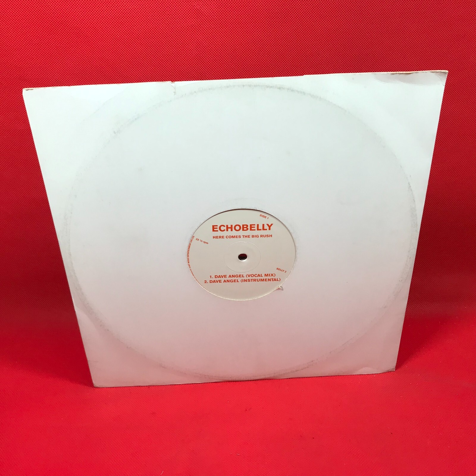 ECHOBELLY Here Comes The Big Rush 1997 UK promo 4-track vinyl 12" vinyl single