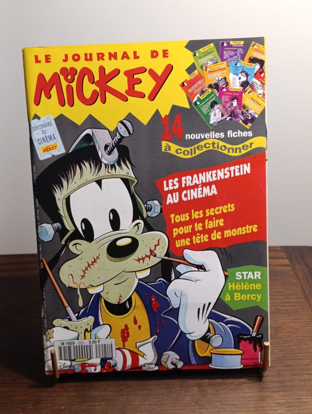 Le Journal de Mickey n°2221 – Les Frankenstein au cinéma – Hélène à Bercy