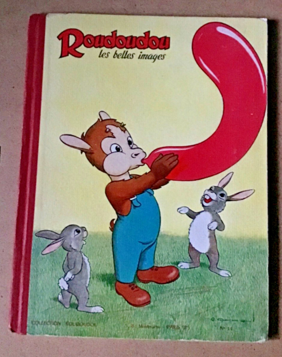 Roudoudou les belles images. Album 14 (numéros  77 a 82) 1957. TBE