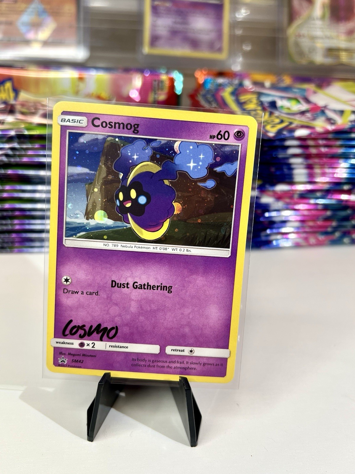Cosmo Holo Cosmog - SM42 Promo Sun & Moon Promo Near Mint 2017
