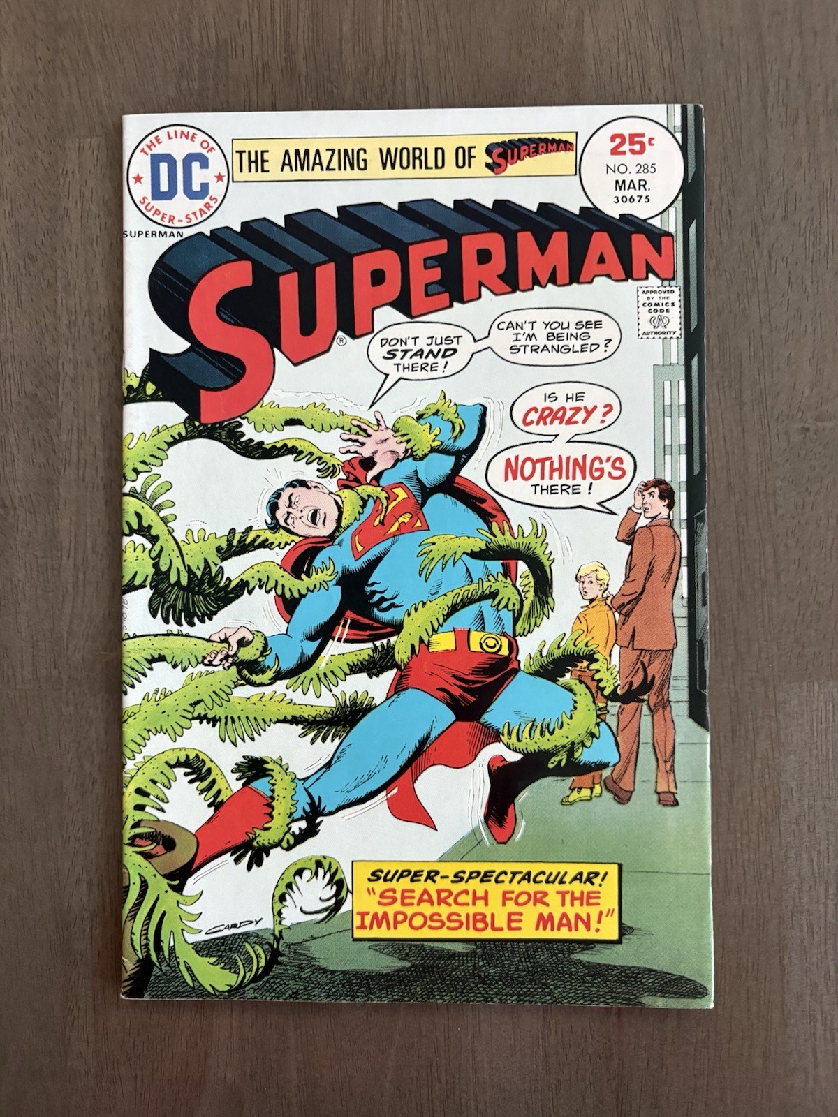 Superman #285 (DC Comics March 1975). 8.5 VF