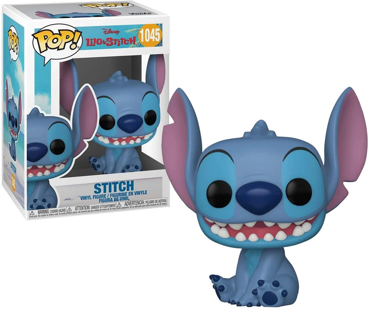 Smiling Seated Stitch 1049 Funko Pop! Vinyl figure Disney