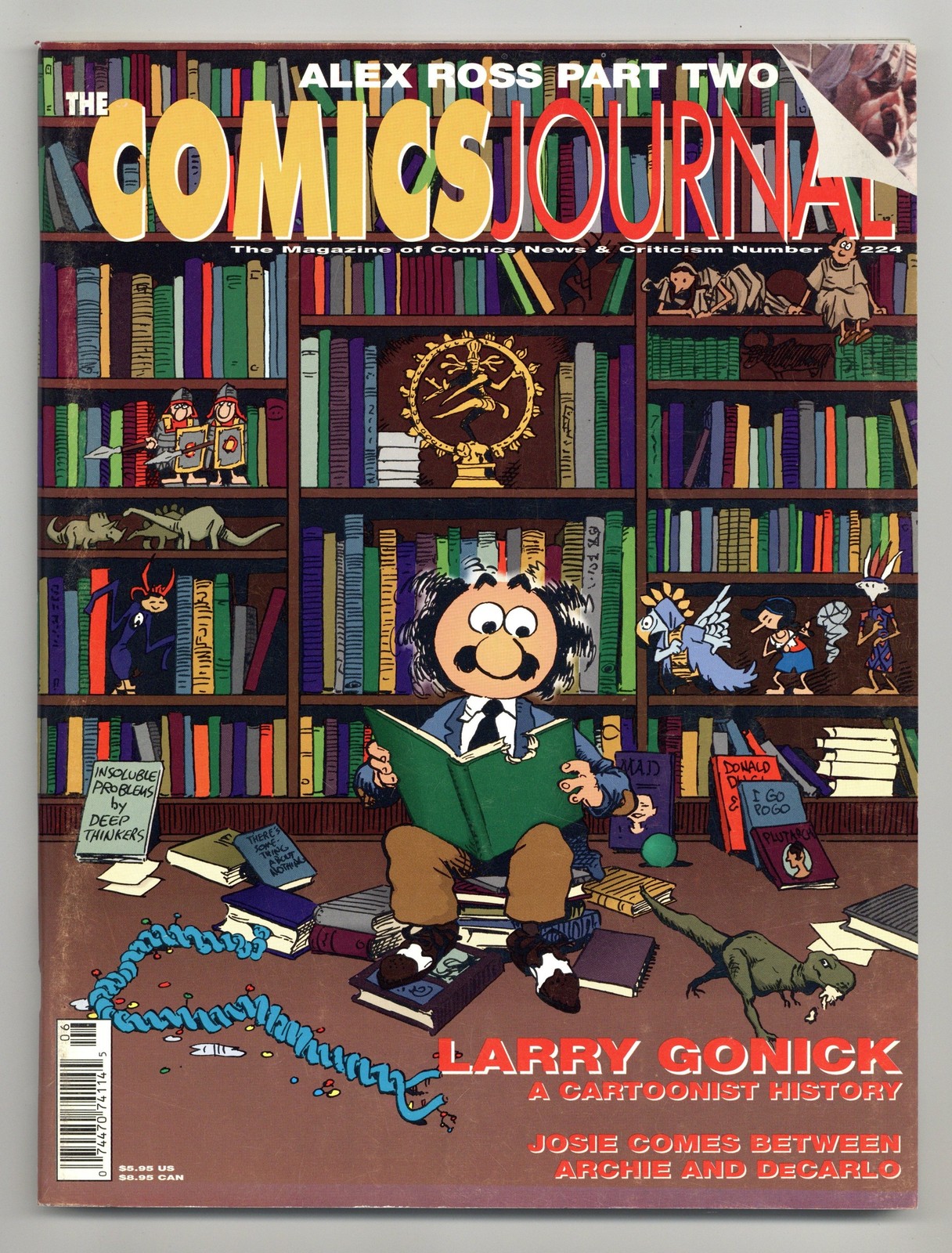 Comics Journal #224 VF- 7.5 2000