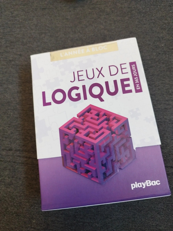 Jeux de logique en 365 jours