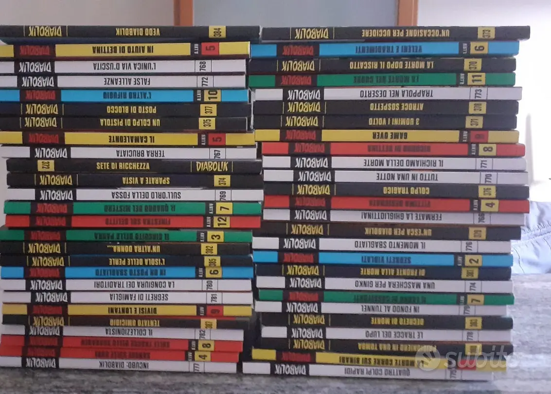 In blocco: 75 Tex,2 super tex,1 colore tex