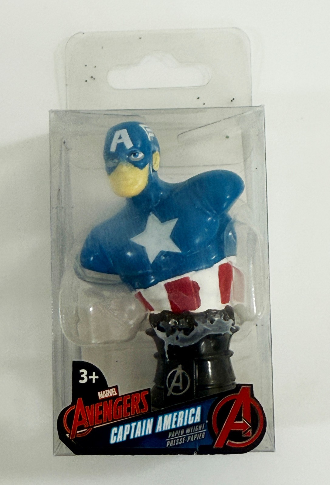 Captain America Avengers peso carta Marvel micro monogramma diretto