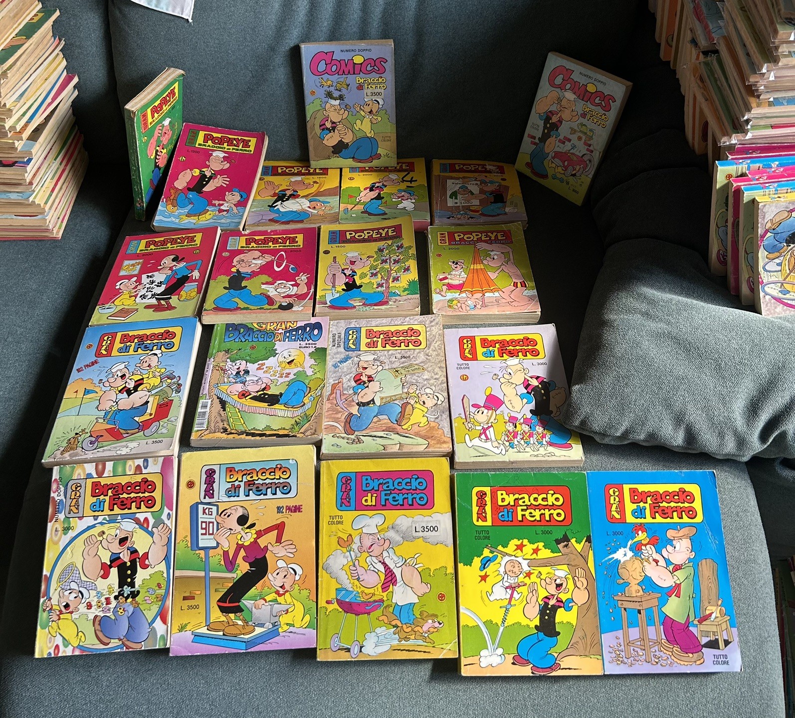 Braccio di ferro Gran Popeye,Gran Braccio di ferro Comics 20 giornalini fumetti 