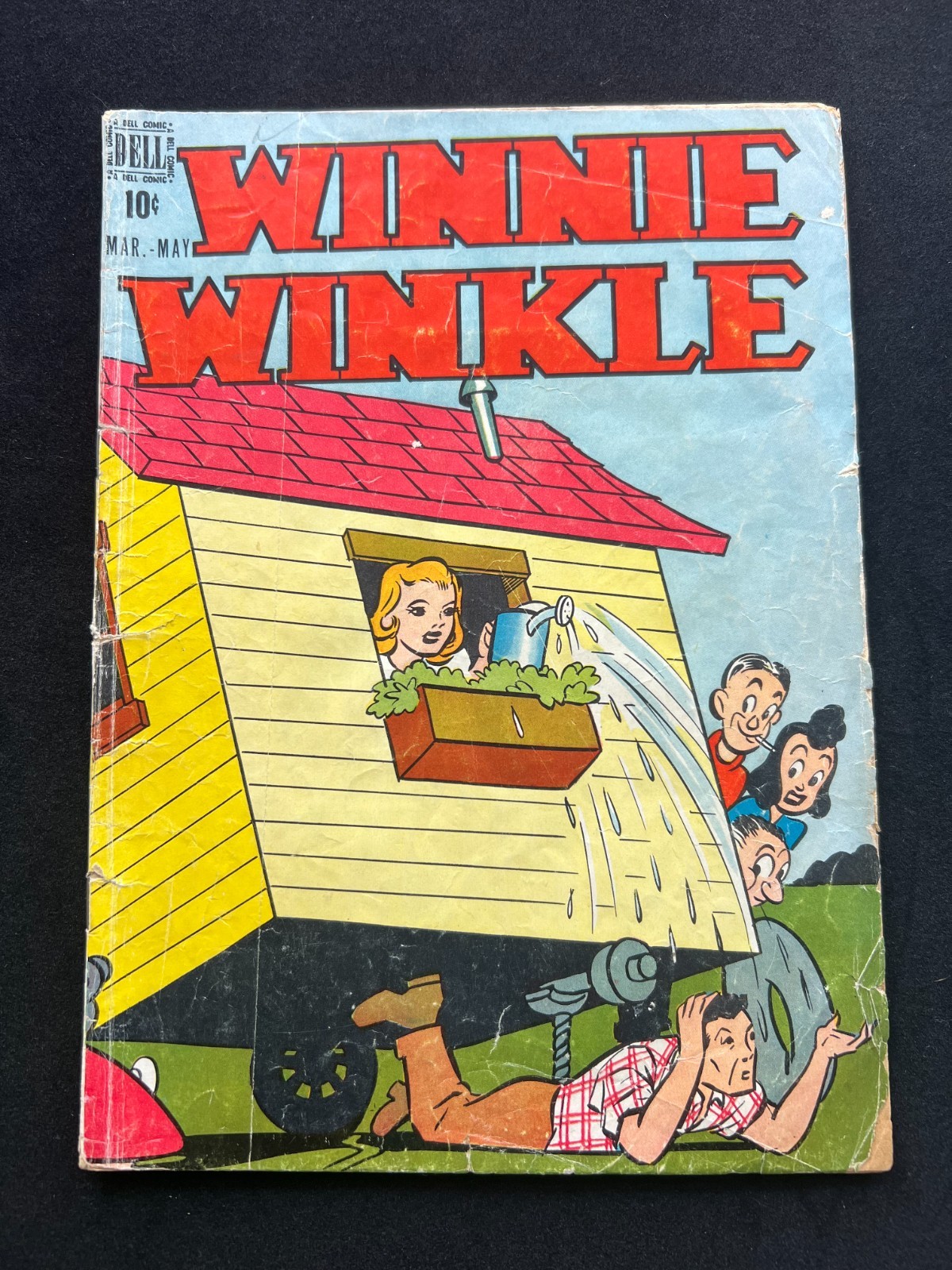 Winnie Winkle #5, Vintage 1949 Comic, VG, Dell Publishing